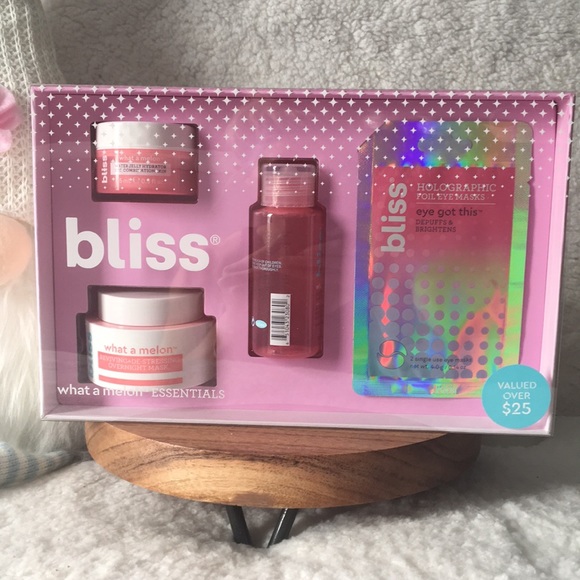 bliss skincare set